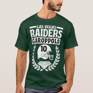 Las Vegas Raiders Garoppolo 10 Helmet American T-Shirt