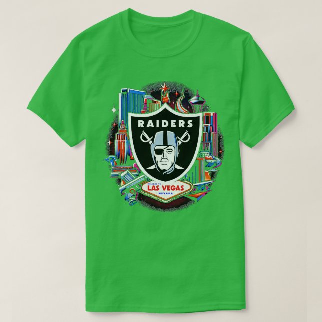 Las Vegas Raiders Welcome to Las Vegas T-Shirt (Design Front)