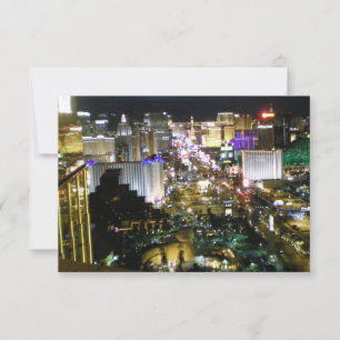 Las Vegas Reception RSVP Card