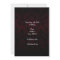 Las Vegas Red Black Damask Wedding Invitation