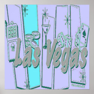Las Vegas Retro Poster