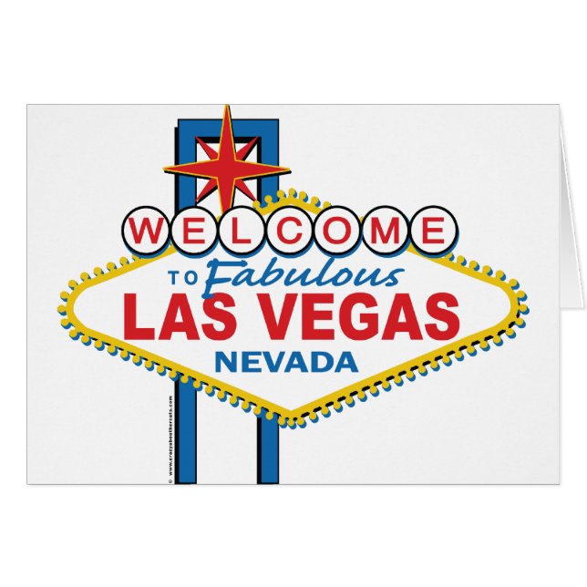Las Vegas Retro Sign (Front Horizontal)