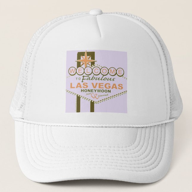 Las Vegas Retro Trucker Hat (Front)