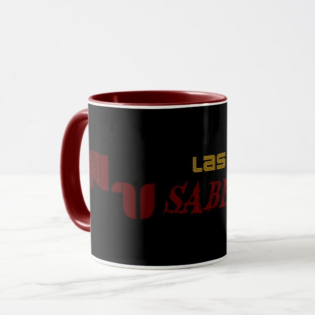 Las Vegas Sabercats Maroon Mug (Front Left)
