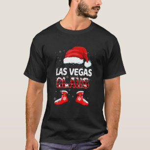 Las Vegas Santa Claus Christmas Matching Family Pa T-Shirt
