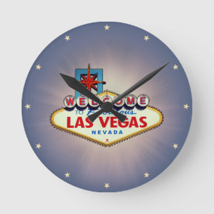 Las Vegas Sign Clock