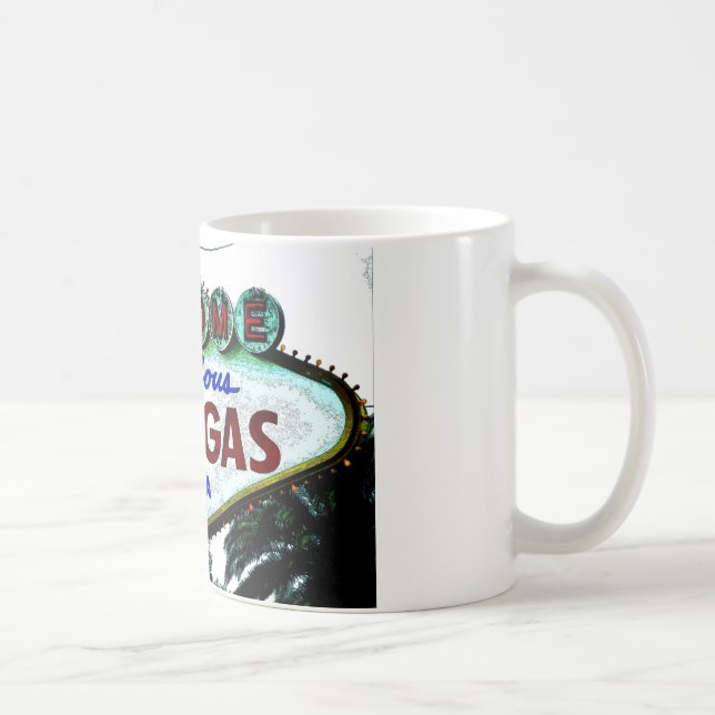 Las Vegas Sign Coffee Mug (Right)
