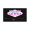 Las Vegas sign destination wedding place card