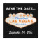 Las Vegas sign destination wedding Save the Date