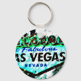 Las Vegas Sign Key Ring