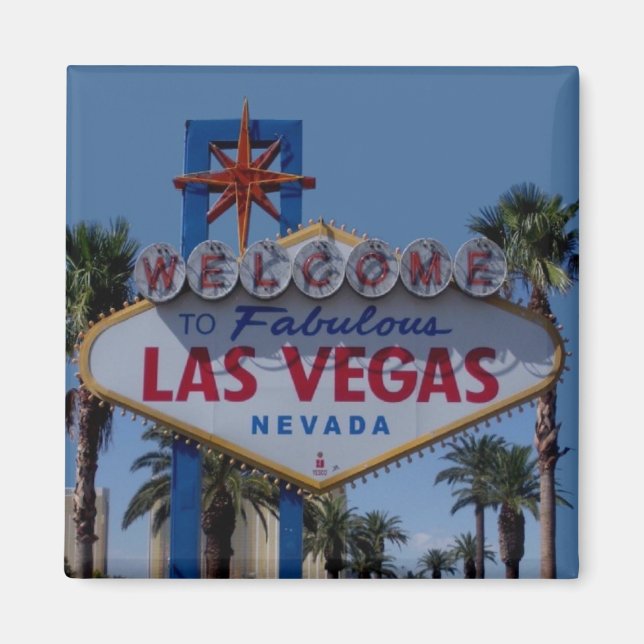 Las Vegas Sign Magnet (Front)