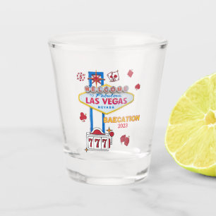 Las Vegas Sign Nevada Baecation Shot Glass
