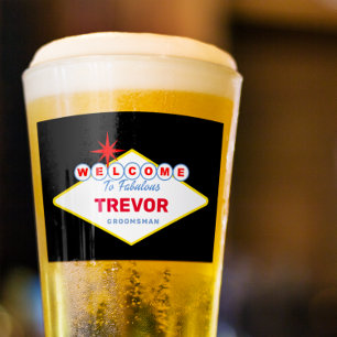 Las Vegas Sign Special Event Glass