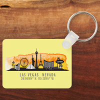 Las Vegas Skyline Latitude and Longitude