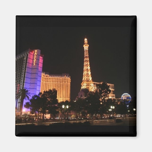 Las Vegas Skyline Magnet (Front)