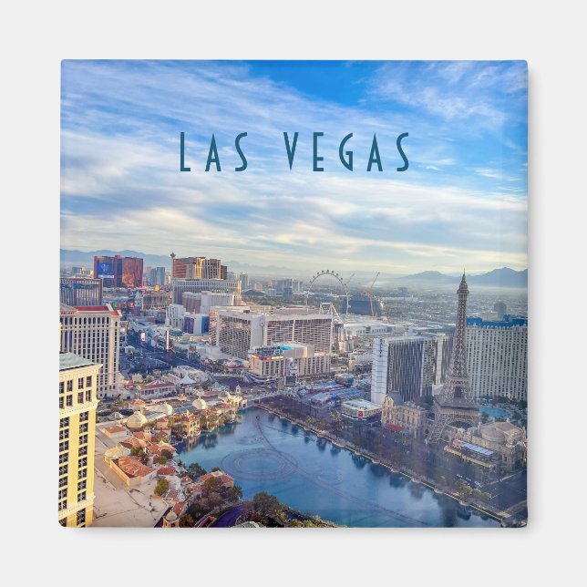 Las Vegas Skyline Magnet (Front)