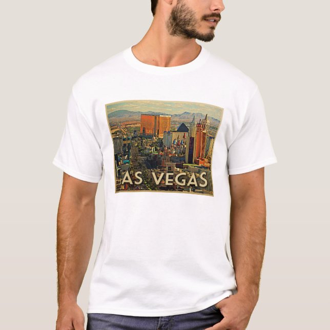 Las Vegas Skyline T-Shirt (Front)
