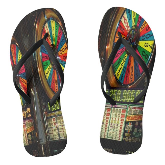 Las Vegas Slot Machines Jandals (Footbed)