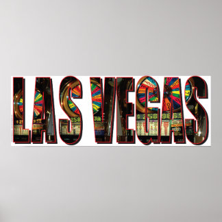 Las Vegas Slot Machines Poster