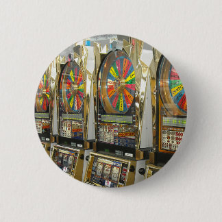 Las Vegas Slots 6 Cm Round Badge