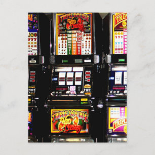 Las Vegas Slots Dream Machines Postcard