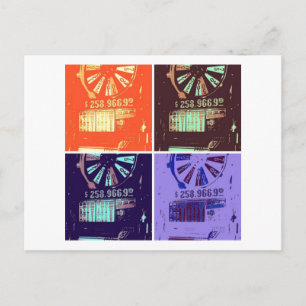 Las Vegas Slots Jackpot Postcard