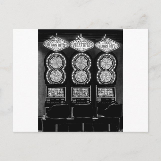 Las Vegas Slots Postcard (Front)