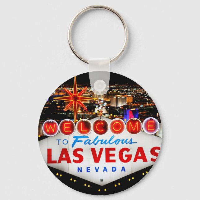 Las Vegas Souvenirs Key Ring (Front)