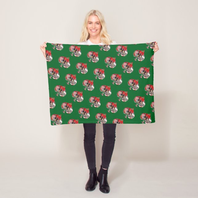 Las Vegas 'Spade' Playing Card Shape Fleece Blanket (In Situ)
