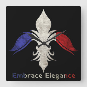 Las Vegas Square Wall Clock