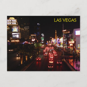 LAS VEGAS STRIP #5 POSTCARD