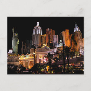 Las Vegas Strip Casinos, Nevada Post Card