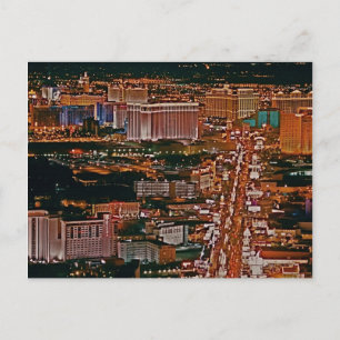 Las Vegas Strip Post Card