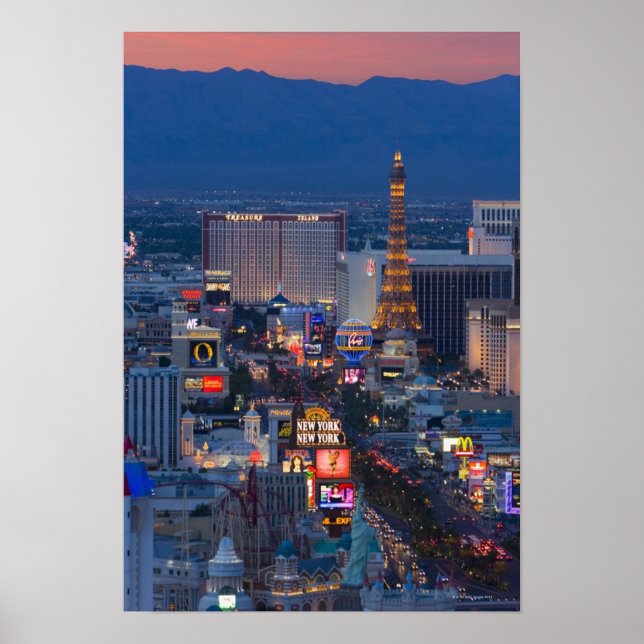 Las Vegas Strip Poster (Front)