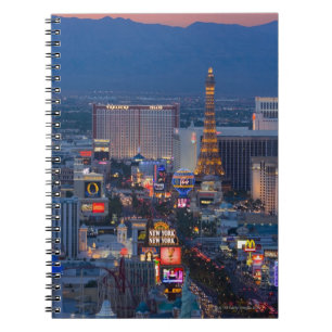 Las Vegas Strip Spiral Notebook