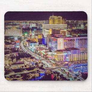 Las Vegas strip stylised Mouse Pad