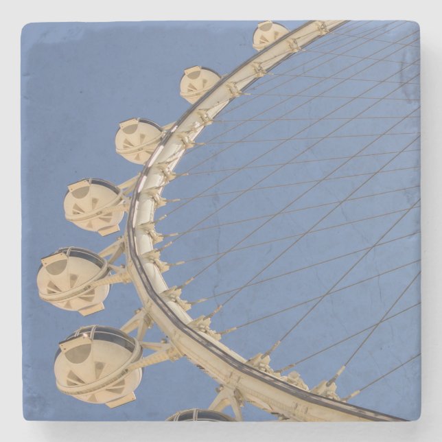  Las Vegas Style  Stone Coaster (Front)