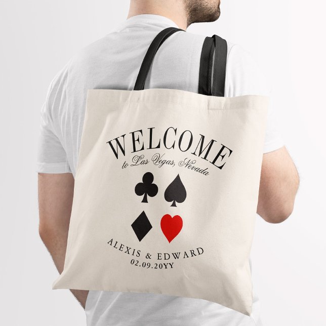 Las Vegas Suit Custom Welcome Tote Bag (Creator Uploaded)