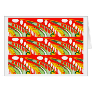 Las Vegas sunset art card