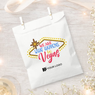 Las Vegas Trade Show Giveaway Logo Favour Bag