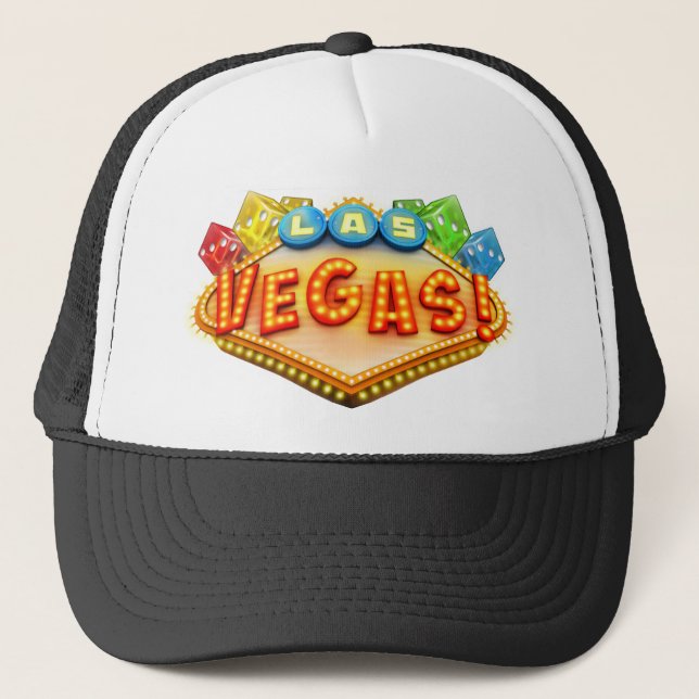 las vegas trucker hat (Front)