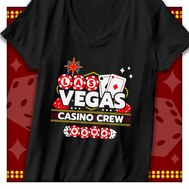 Las Vegas Vacation Casino Crew Las Vegas T-Shirt (Creator Uploaded)