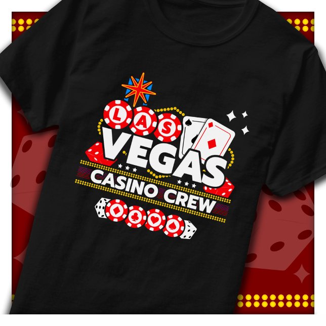 Las Vegas Vacation Casino Crew Las Vegas T-Shirt (Creator Uploaded)