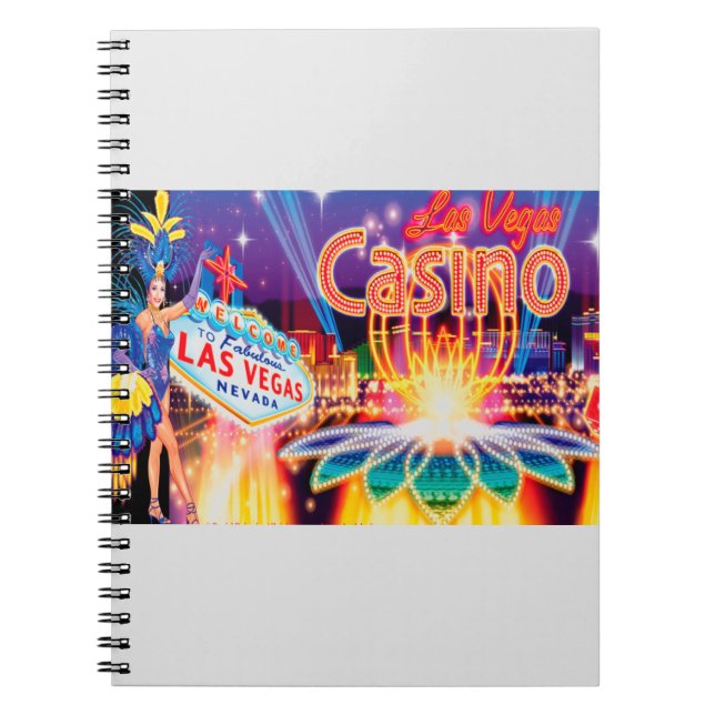 Las Vegas Vacation Spiral Notebook (Front)