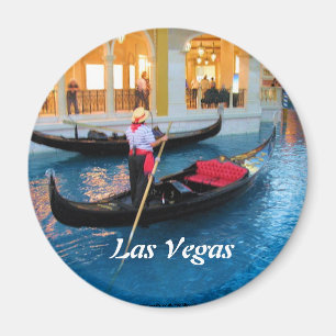 Las Vegas Venice gondoliers magnet