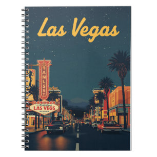 Las Vegas Vintage Notebook