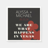 Las Vegas We Are What Happens Wedding Cocktail