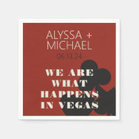 Las Vegas We Are What Happens Wedding Cocktail