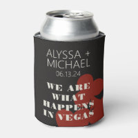 Las Vegas We Are What Happens Wedding Favour