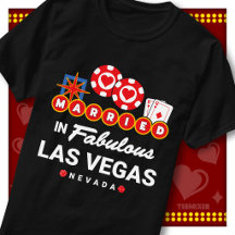 Las Vegas Wedding Announcement Married Couple